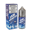 Jam Monster Salt – Blueberry – 30mL nicotine salt e-liquid featuring sweet blueberry jam, buttery toast, and a smooth finish.