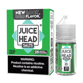 Juice Head Salt Cool Mint 30mL – Fresh Mint Nicotine Salt E-Liquid