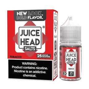 Juice Head Salt Tobacco 30mL – Smooth Classic Tobacco Nic Salt