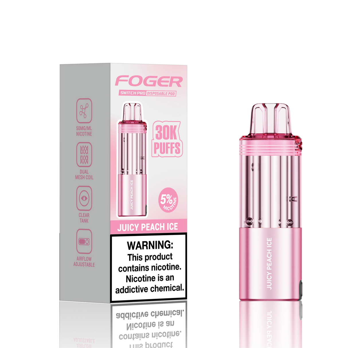 FOGER Switch Pro 30K Disposable Device POD - 30,000 Puff