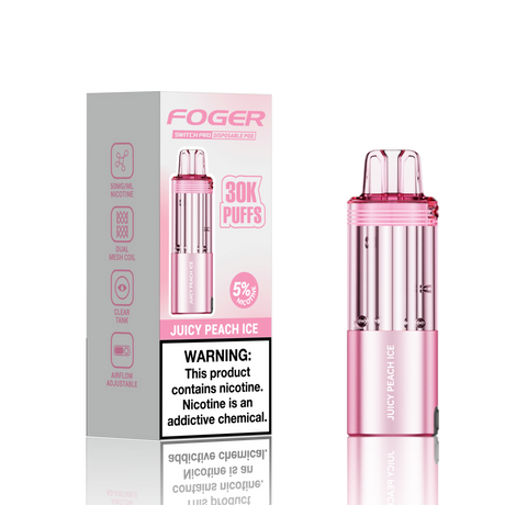 Made in USA | FOGER Switch Pro 30K Disposable Device POD - 30,000 Puff