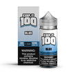 KEEP IT 100 Blue E-Liquid – 100ML Bottle with Sweet & Tart Blue Razz Slushie Flavor