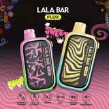 LALA BAR FLUX 40K Puff Disposable Device with RGB Screen, Adjustable Flavor Control, and Dual Coil System