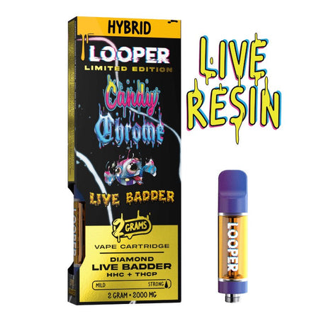 LOOPER Limited Edition Diamond Live Badder HHC THCP - 2g Cartridge