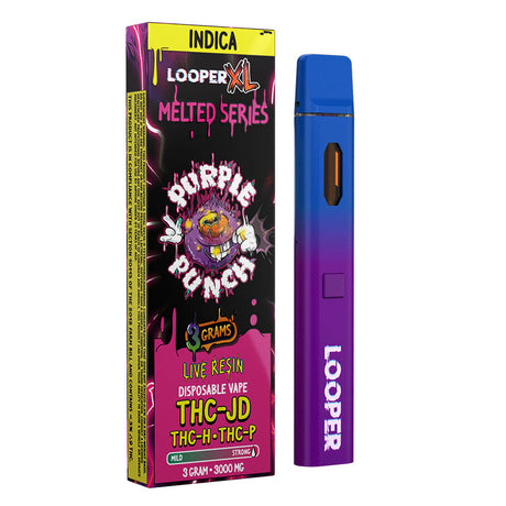 LOOPER XL "Melted Series" Live Resin - 3g Disposable