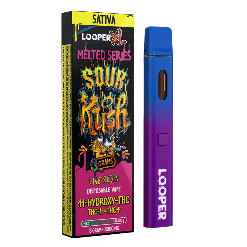 LOOPER XL "Melted Series" Live Resin - 3g Disposable