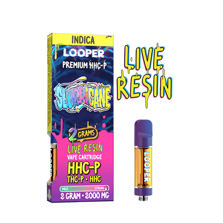 LOOPER HHC- P Live Resin 2G Slurricane Cartridge