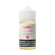 Bottle of Lava Flow ICE by Naked 100 with tropical fruit and menthol flavor profile