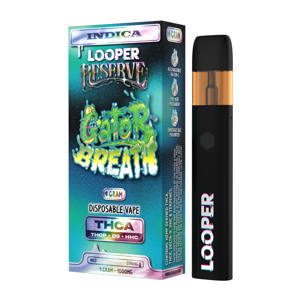 LOOPER Reserve THCA - 1g Disposable