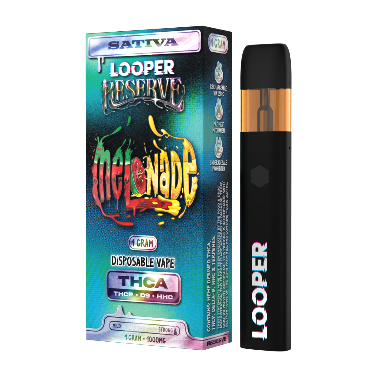 LOOPER Reserve THCA - 1g Disposable