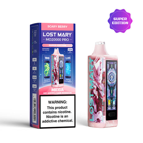 Lost Mary MO20K MO20000 Pro "SUPER EDITION" Disposable Device - 20000 Puffs