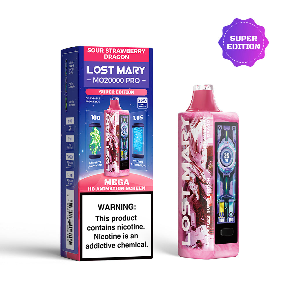 Lost Mary MO20K Pro Super Edition – 20,000 Puffs | Dual Mesh Coils