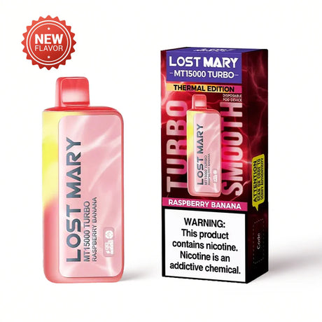 LOST MARY MT15K MT15000 Turbo Disposable Device - 15,000 Puffs