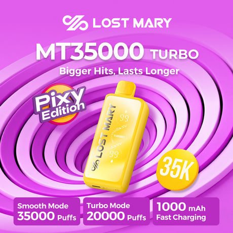 Lost Mary MT35K Pixy Edition Turbo Disposable 35K Puff Device