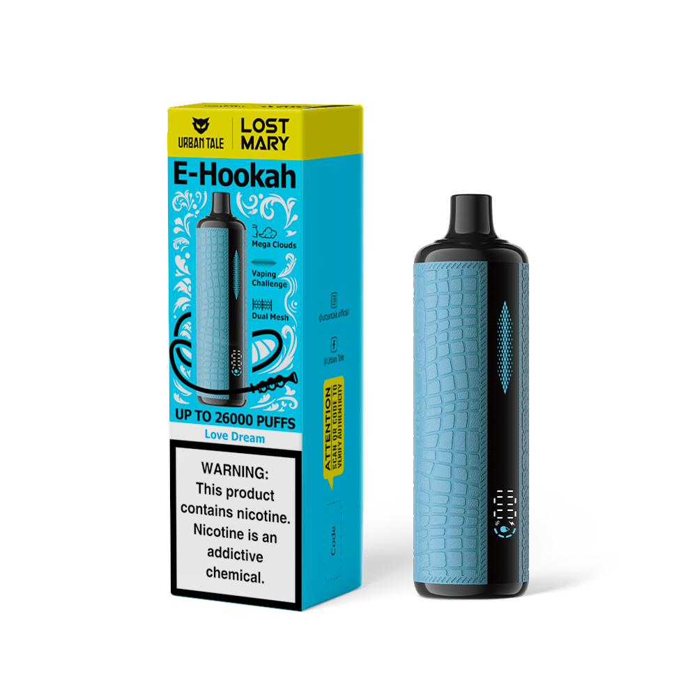 Urban Tale x Lost Mary E-Hookah Disposable Device - 26000 Puffs