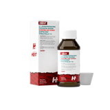 MODUS Straight Heat Sippin Syrup Cherry flavor, 4 oz bottle with 7-Hydroxymitragynine extract.