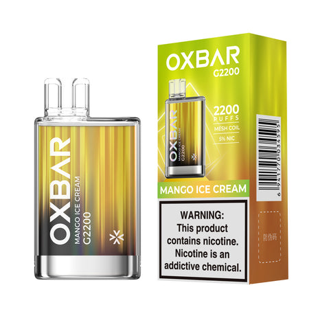 OXBAR G2200 Disposable Device – 2200 Puffs