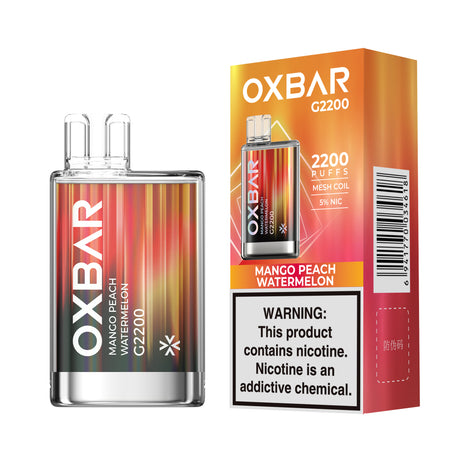 OXBAR G2200 Disposable Device – 2200 Puffs