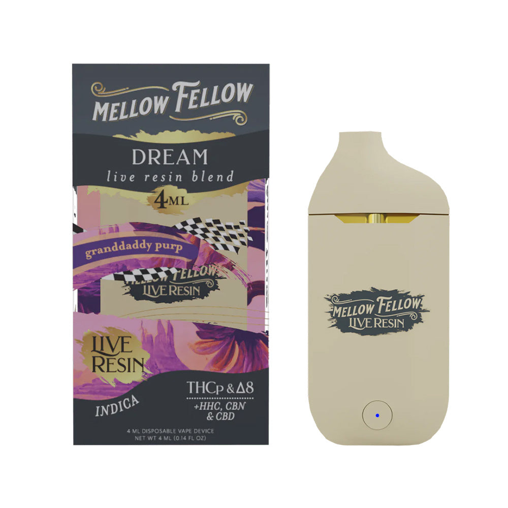 Mellow Fellow Dream Blend 4g Live Resin - 4g Disposable