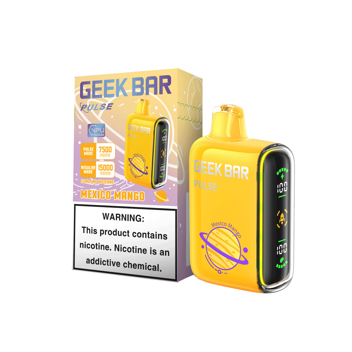 Geek Bar PULSE 15000 Rechargeable Disposable Device - 15000 Puffs