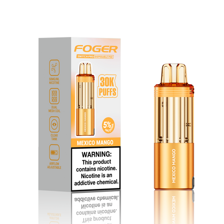 Made in USA | FOGER Switch Pro 30K Disposable Device POD - 30,000 Puff