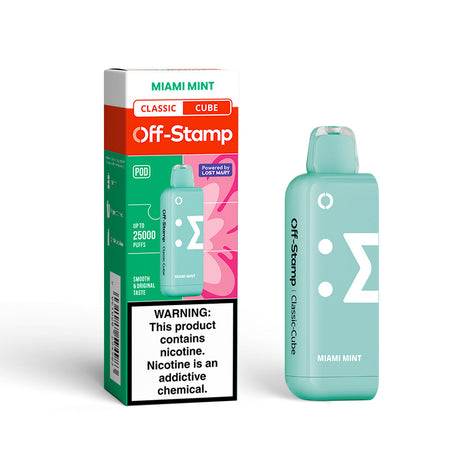 Off-Stamp X-CUBE Classic Cube 25K Disposable POD (Texas Market) – 25000 Puffs
