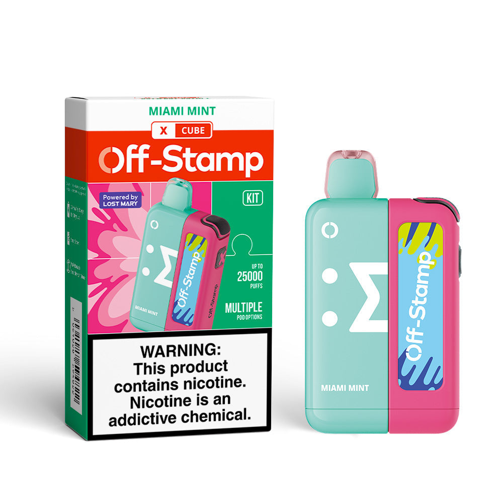 Rocket Popsicle Off Stamp Flavor | Off-Stamp X-Cube 25k Disposable