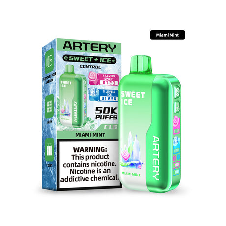 🎁 ARTERY CL6 Sweet & Ice Control Disposable Device - 50000 Puffs (50% off)