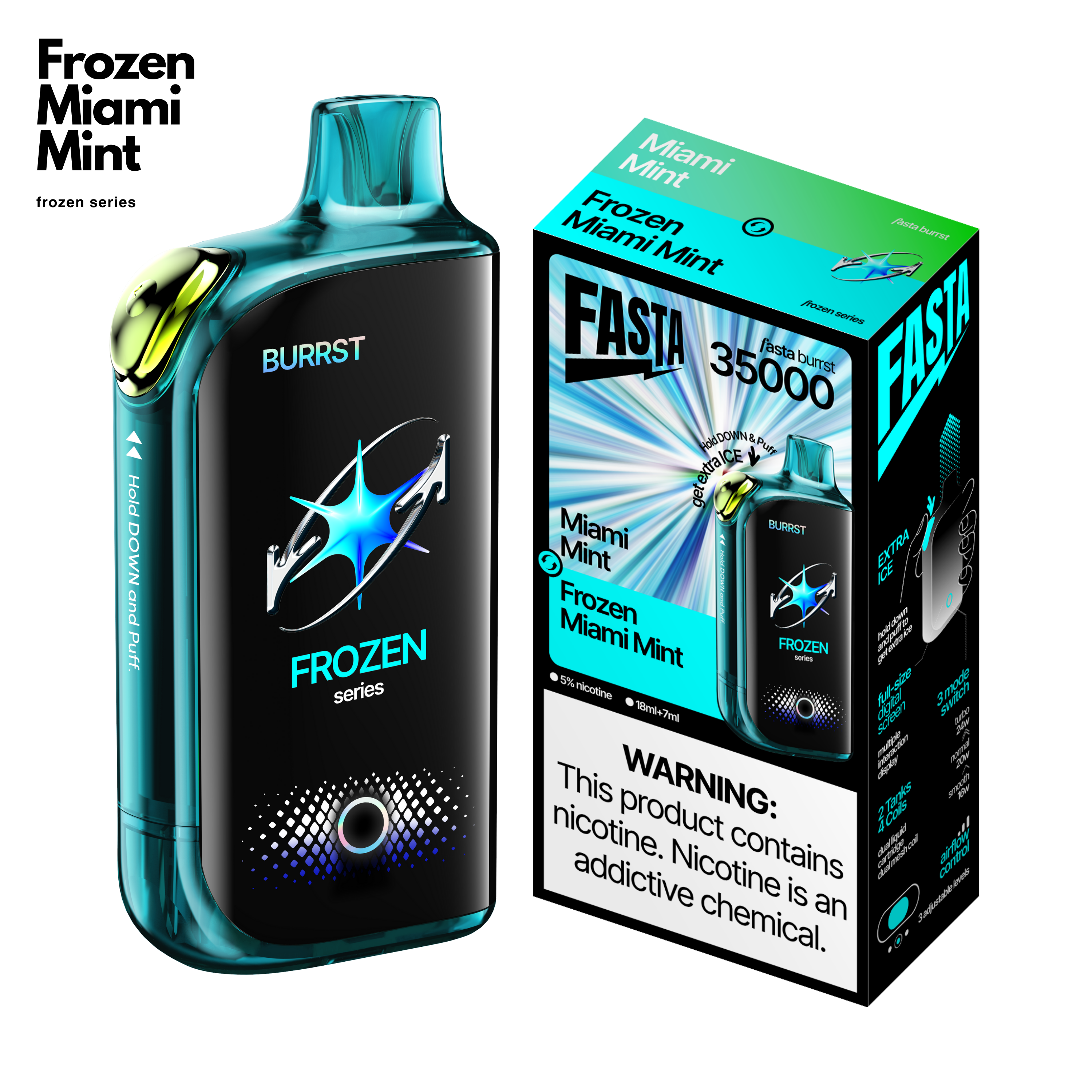 Disposables - Fasta Burrst 37000 Bluemelon FASTA Burrst 37K USA ...