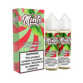 Watermelon Mint | Mints | 2x 60mL 3mg bottle with packaging