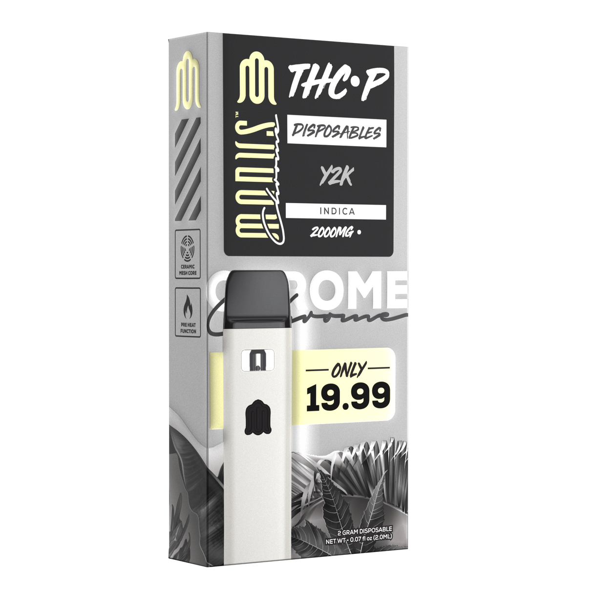 MODUS Chrome THC-P Pocket Dabs - 2g Disposable