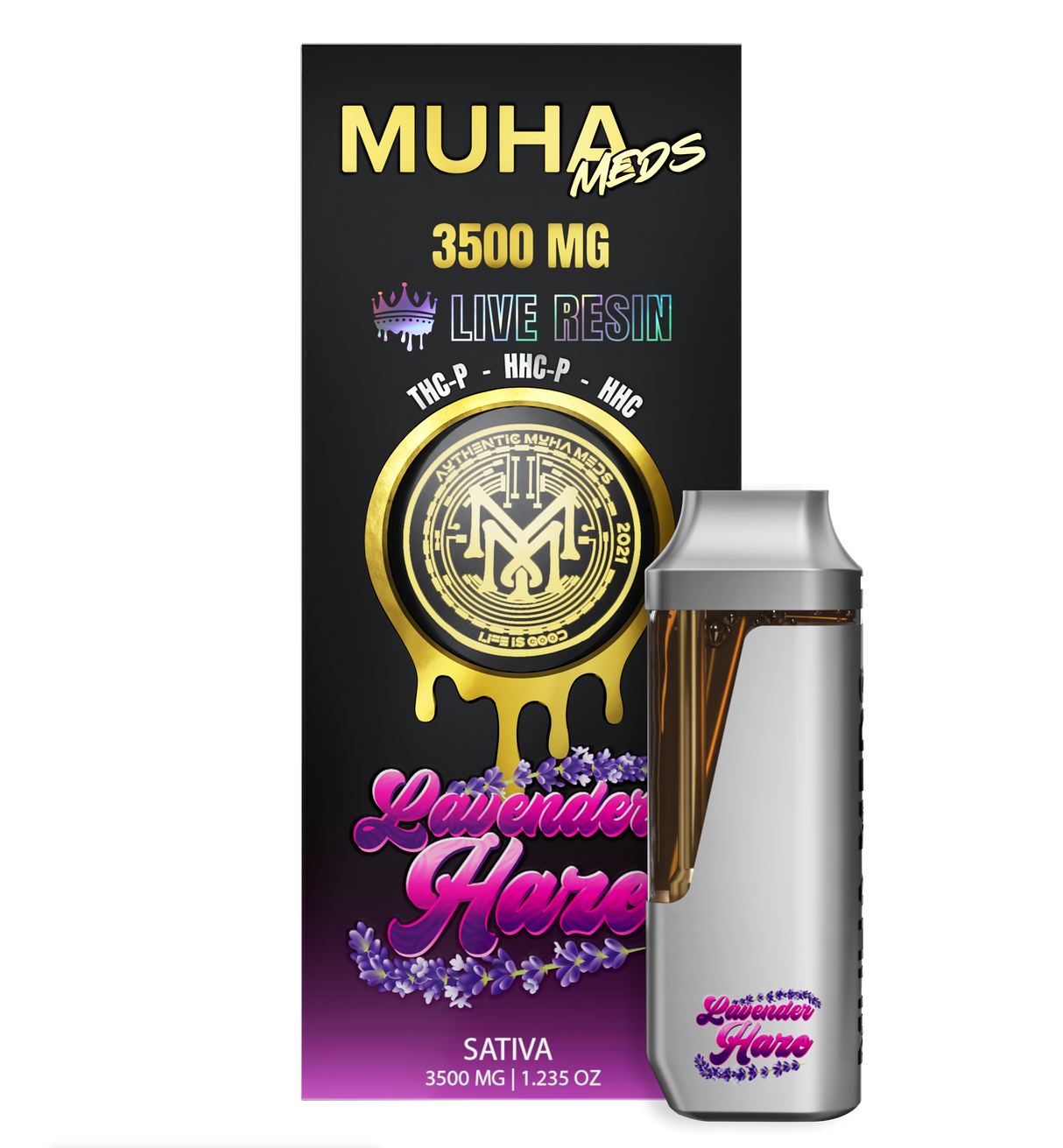 MUHA MEDS Live Resin 3.5g Disposable