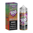 100mL bottle of NOMS 100 Watermelon Blackberry Plum E-Liquid with watermelon, blackberry, and plum flavors.