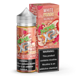 NOMS X2 by Nomenon 120mL E-Liquid bottle featuring white peach and raspberry flavors.