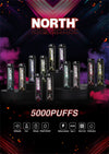 NORTH 5000 Rechargeable Disposable Device – 5000 Puffs