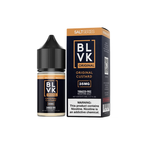 Original Custard by BLVK TFN Salt 30mL with Packaging