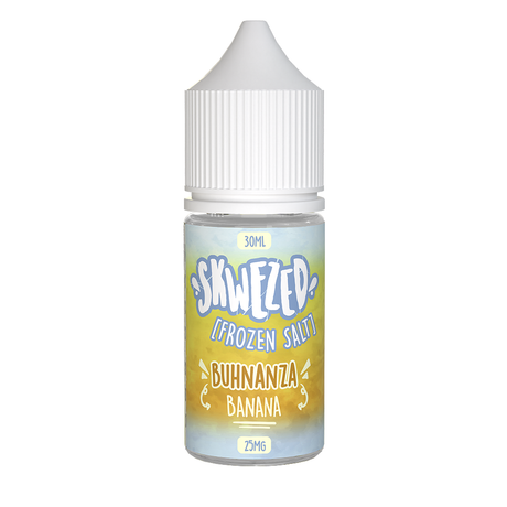 Frozen Buhnanza (Banana Ice) by Skwezed Salt 30ml bottle