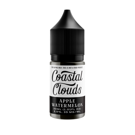 Apple Watermelon by Coastal Clouds TFN Salt 30mL bottle