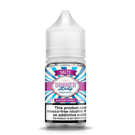 Dinner Lady Blackberry Crumble 30mL Salt Nicotine Vape Juice Bottle
