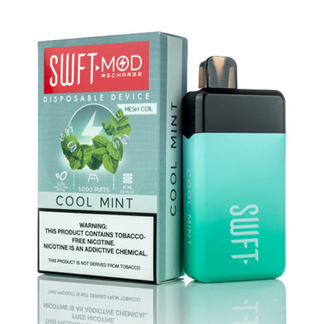SWFT Vape Disposable 5000 Puffs & Rechargeable VapoRider SWFT Vape Disposable 5000 Puffs & Rechargeable VapoRider