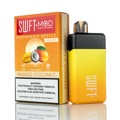 SWFT Vape Disposable 5000 Puffs & Rechargeable VapoRider SWFT Vape Disposable 5000 Puffs & Rechargeable VapoRider