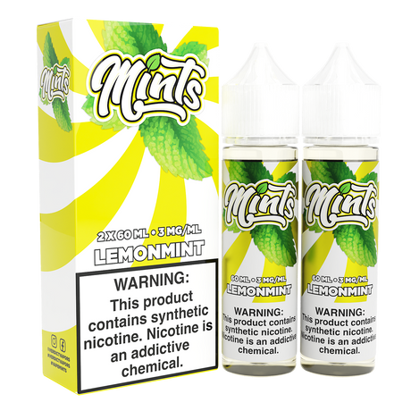 Lemonmint by Mints Series 2x 60mL 3mg bottle with packaging