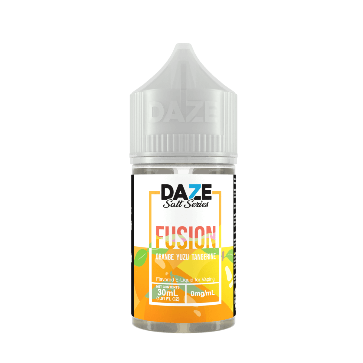 Orange Yuzu Tangerine 7Daze Fusion Salts 30mL 30mg bottle