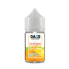 Orange Yuzu Tangerine 7Daze Fusion Salts 30mL 30mg bottle