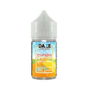 Orange Yuzu Tangerine Iced 7Daze Fusion Salts 30mL 30mg bottle