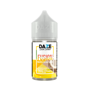 Pineapple Coconut Banana 7Daze Fusion Salts 30mL 30mg bottle