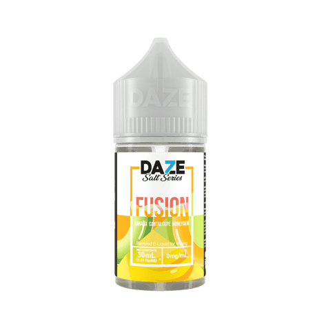 Banana Cantaloupe Honeydew 7Daze Fusion Salts 30mL 30mg bottle