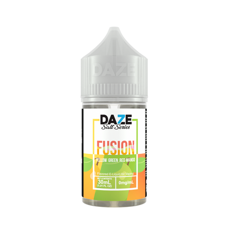 Yellow Green Red Mango by 7Daze Fusion Salt 30mL Bottle