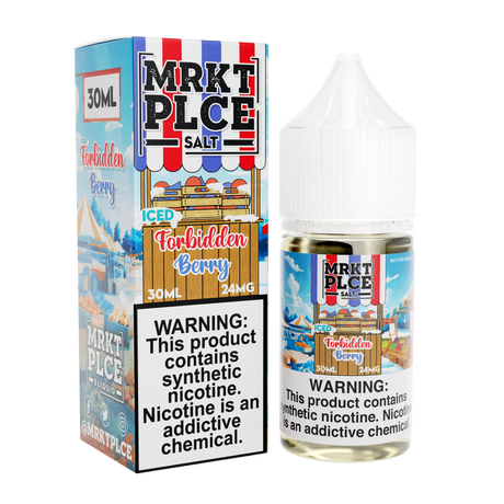 Iced Forbidden Berry by MRKT PLCE Salts 30mL with Packaging