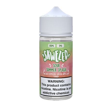 Sour Summer Splash (Watermelon Green Apple) Apple by Skwezed 100ml bottle
